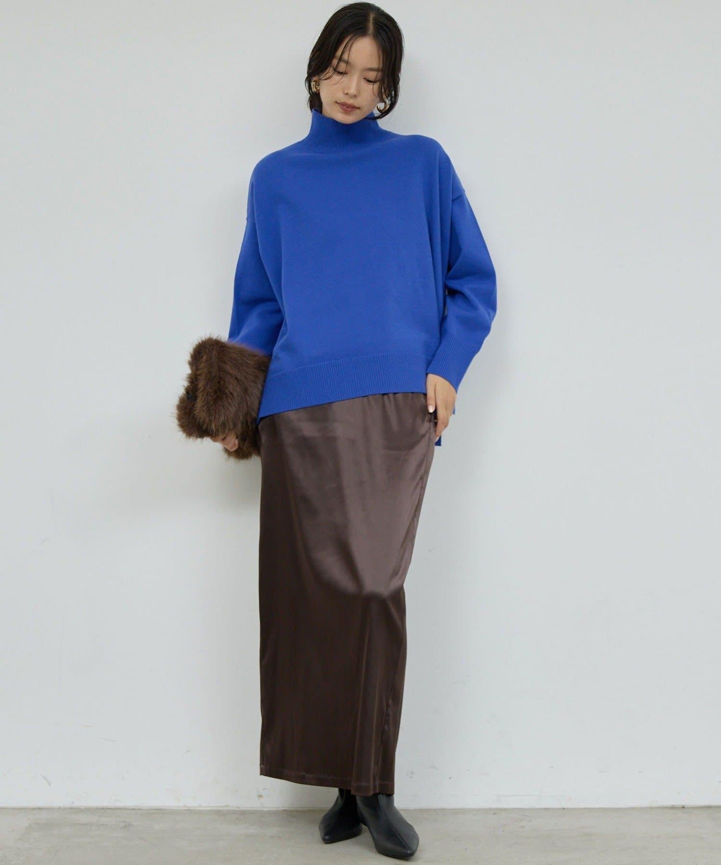 【全骨架適用針織衫復刻登場！】寬鬆高領針織衫