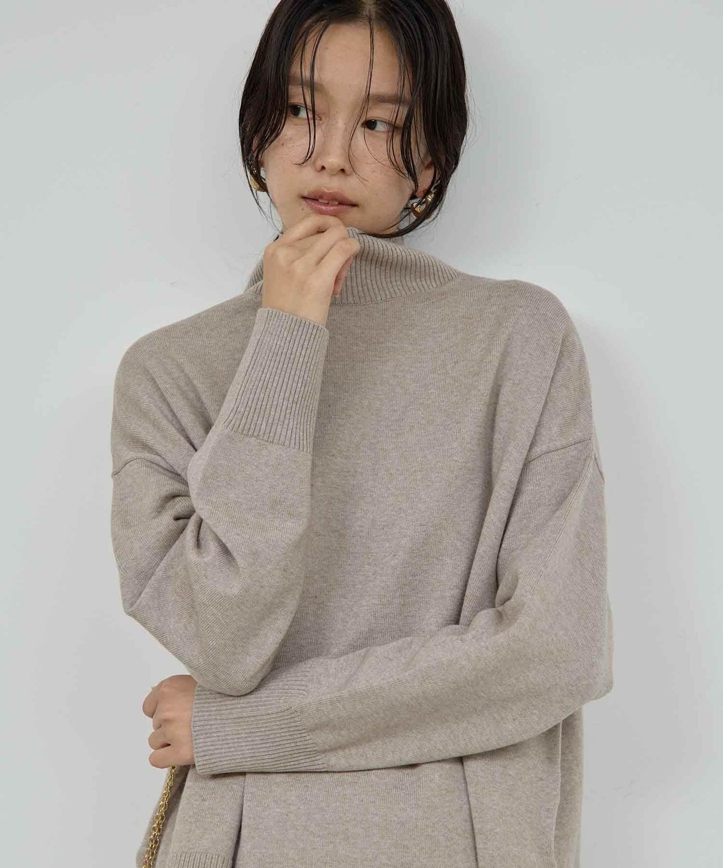 【全骨架適用針織衫復刻登場！】寬鬆高領針織衫