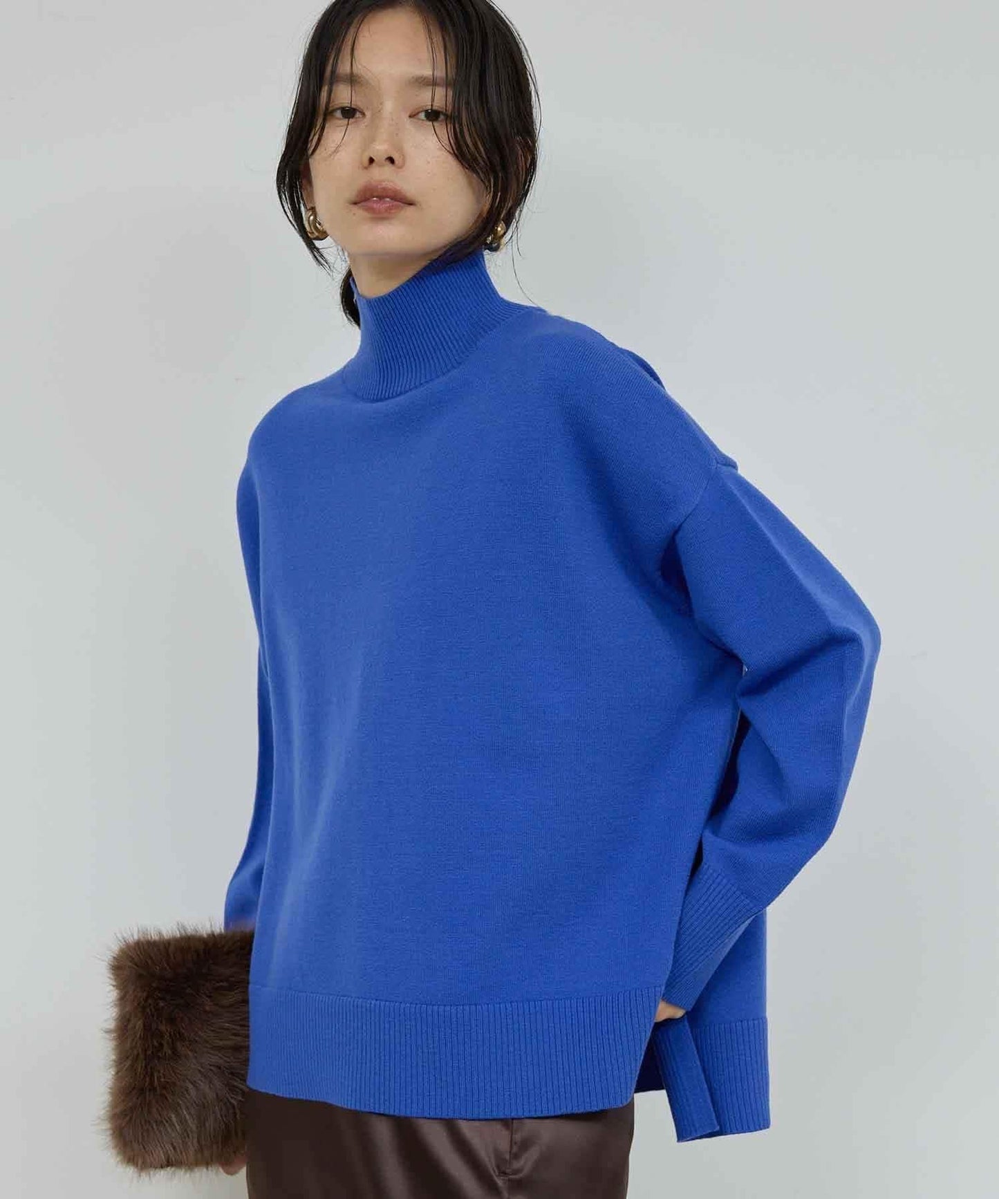 【全骨架適用針織衫復刻登場！】寬鬆高領針織衫