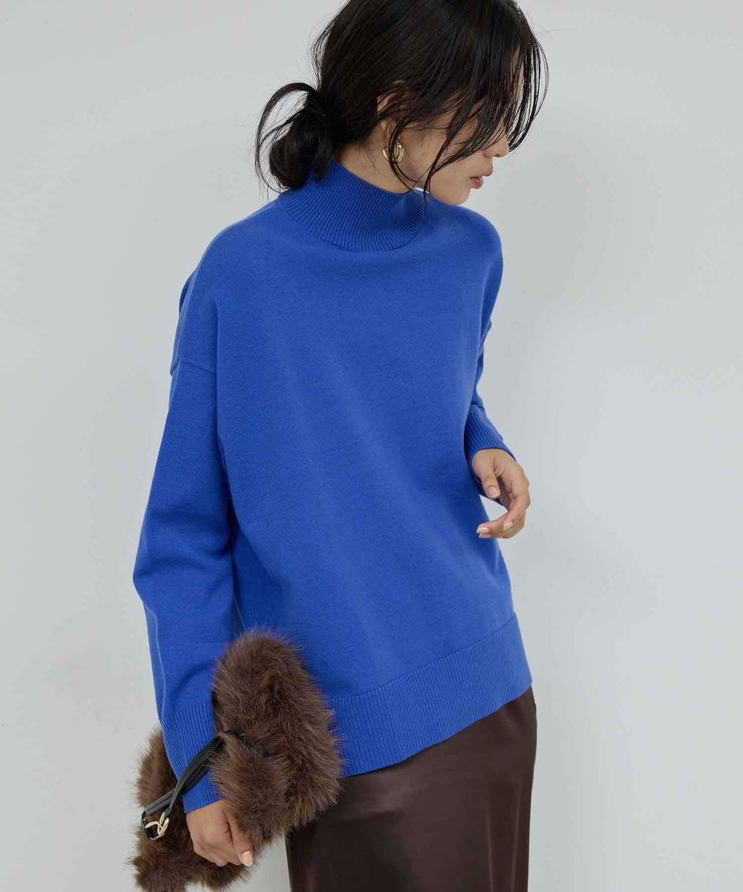 【全骨架適用針織衫復刻登場！】寬鬆高領針織衫