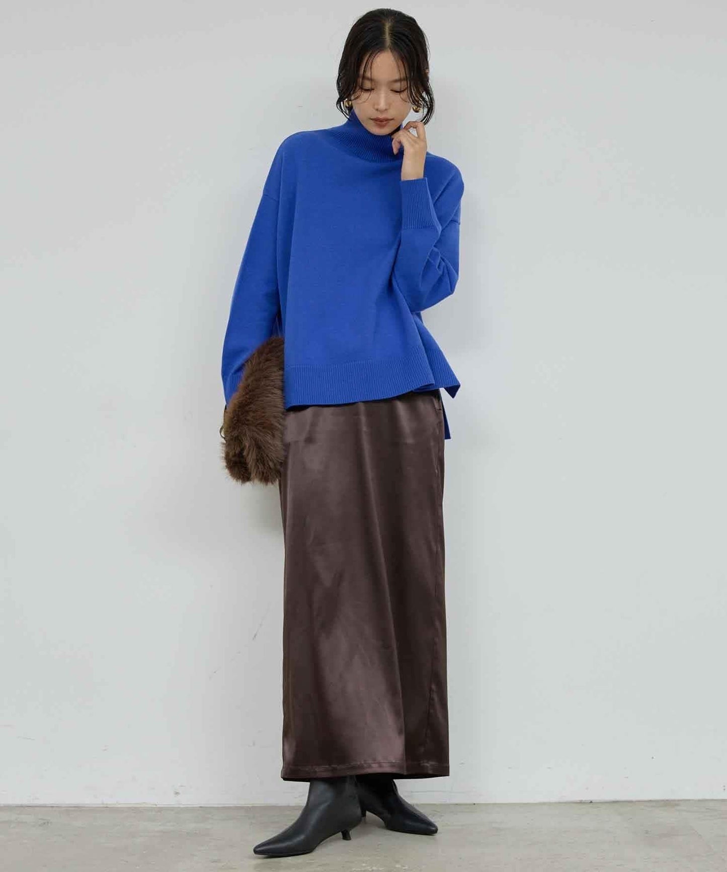 【全骨架適用針織衫復刻登場！】寬鬆高領針織衫