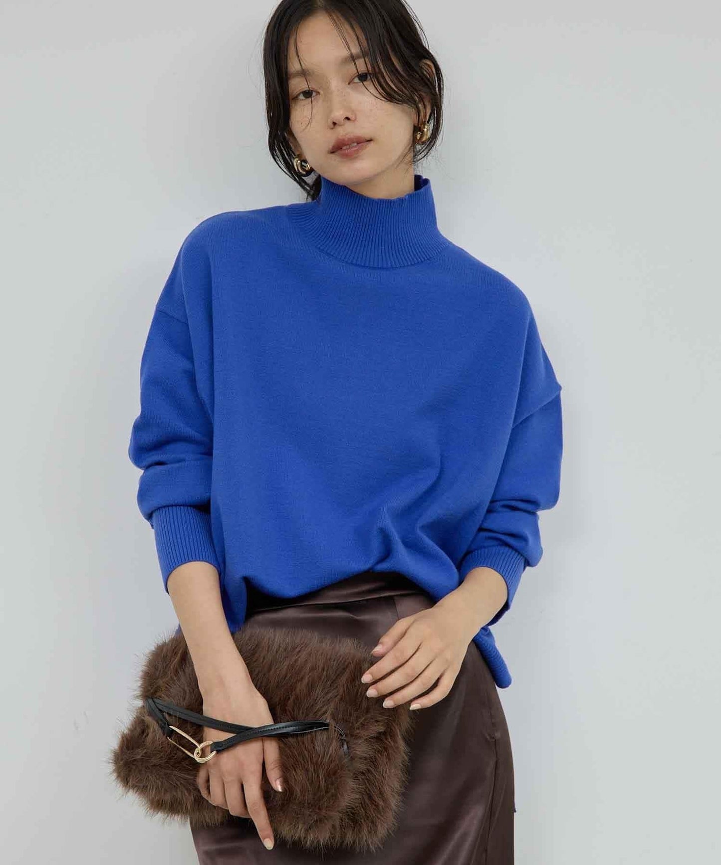 【全骨架適用針織衫復刻登場！】寬鬆高領針織衫