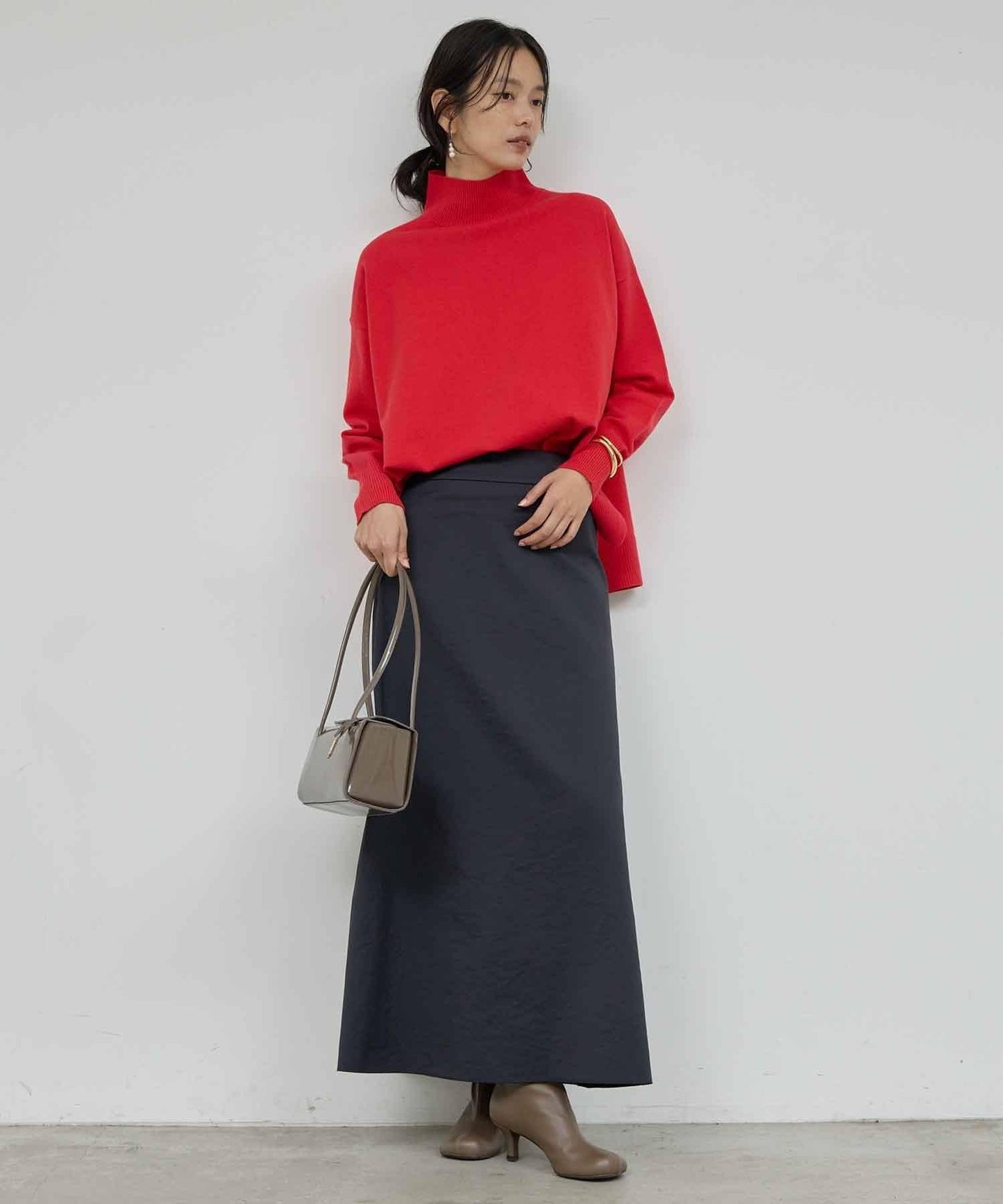 【全骨架適用針織衫復刻登場！】寬鬆高領針織衫