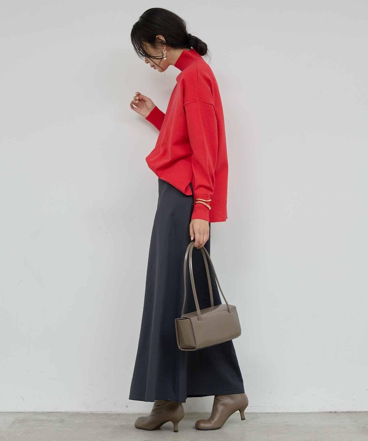 【全骨架適用針織衫復刻登場！】寬鬆高領針織衫