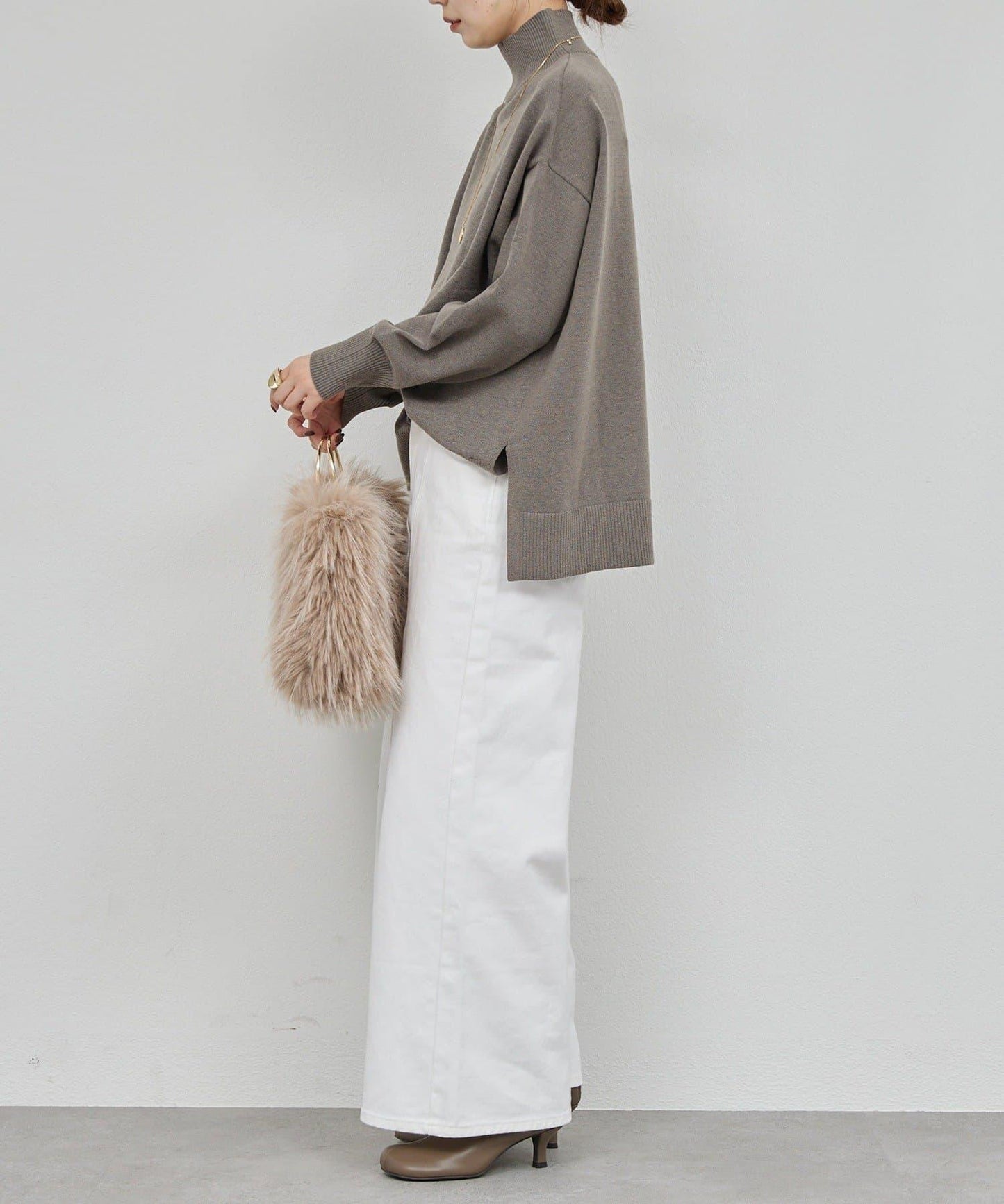 【全骨架適用針織衫復刻登場！】寬鬆高領針織衫