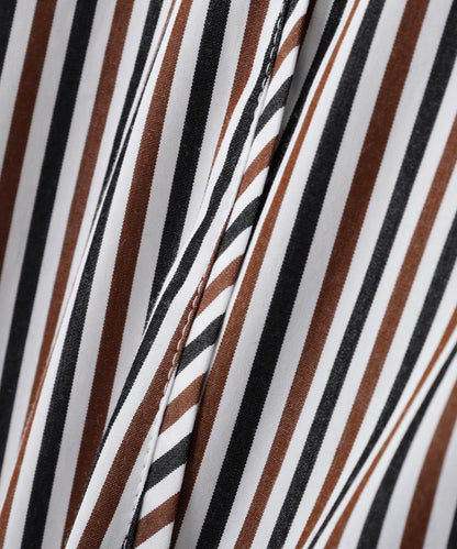 條紋寬鬆襯衫