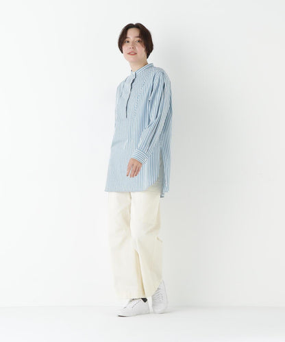 條紋寬鬆襯衫