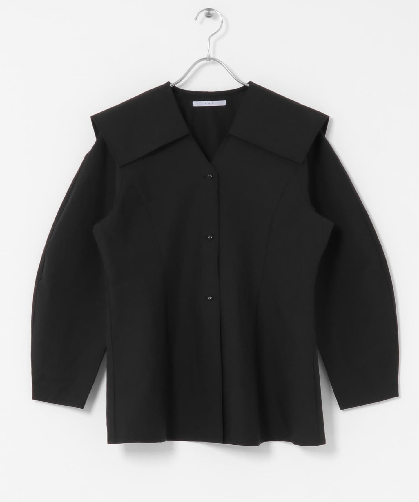 水手領修身襯衫