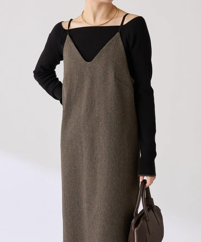 【COLLAGE×gemeil 聯名款】網紗疊層連衣裙