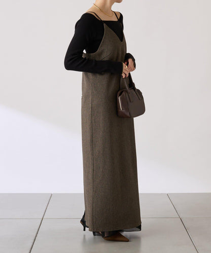 【COLLAGE×gemeil 聯名款】網紗疊層連衣裙