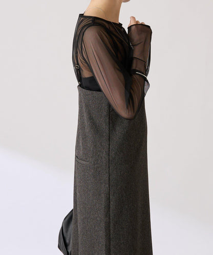 【COLLAGE×gemeil 聯名款】網紗疊層連衣裙