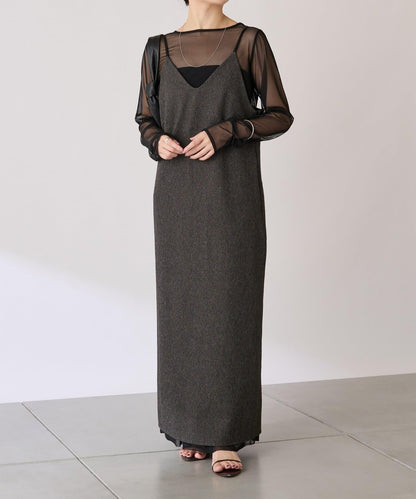 【COLLAGE×gemeil 聯名款】網紗疊層連衣裙