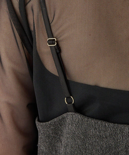 【COLLAGE×gemeil 聯名款】網紗疊層連衣裙