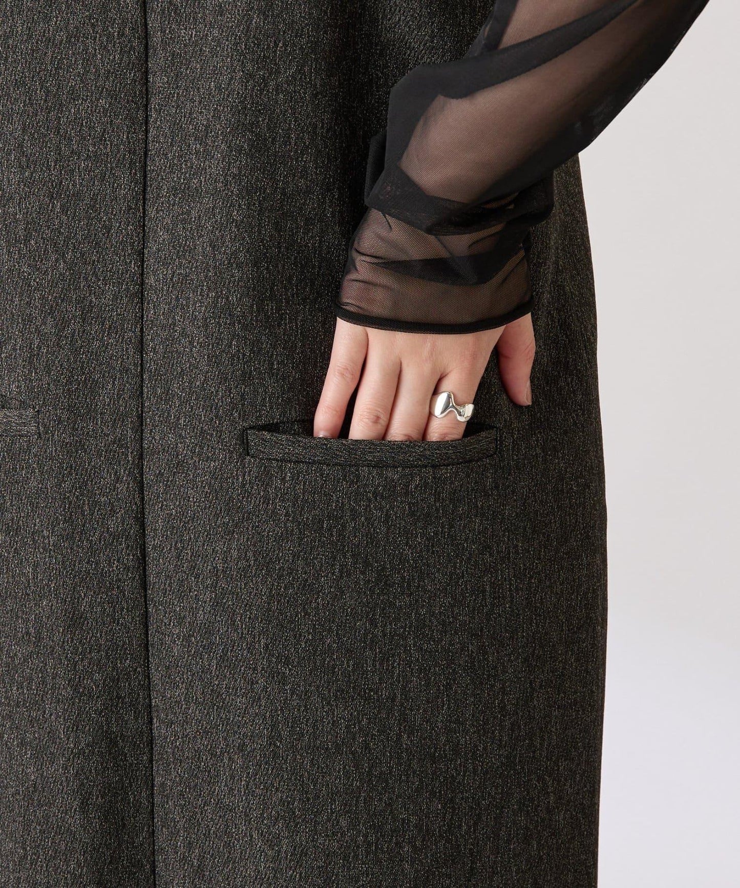 【COLLAGE×gemeil 聯名款】網紗疊層連衣裙