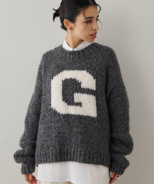 G手工編織套頭衫