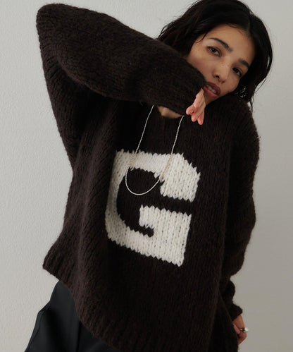 G手工編織套頭衫