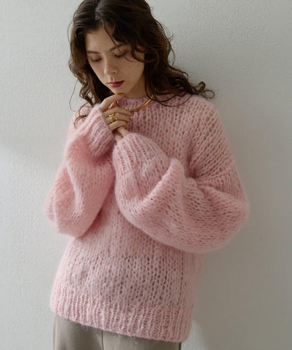 手工針織套頭衫