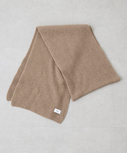 【Hoaw.】羊絨羅紋圍巾
