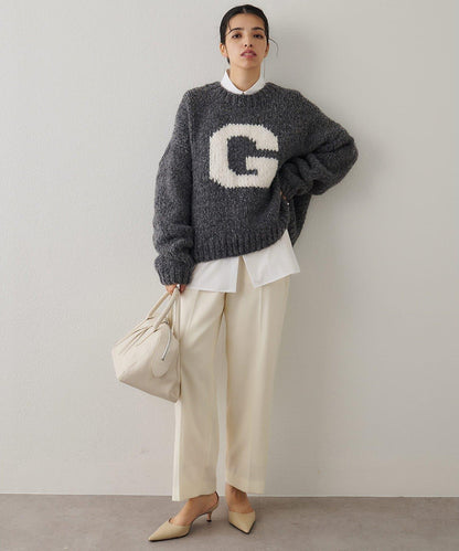 G手工編織套頭衫