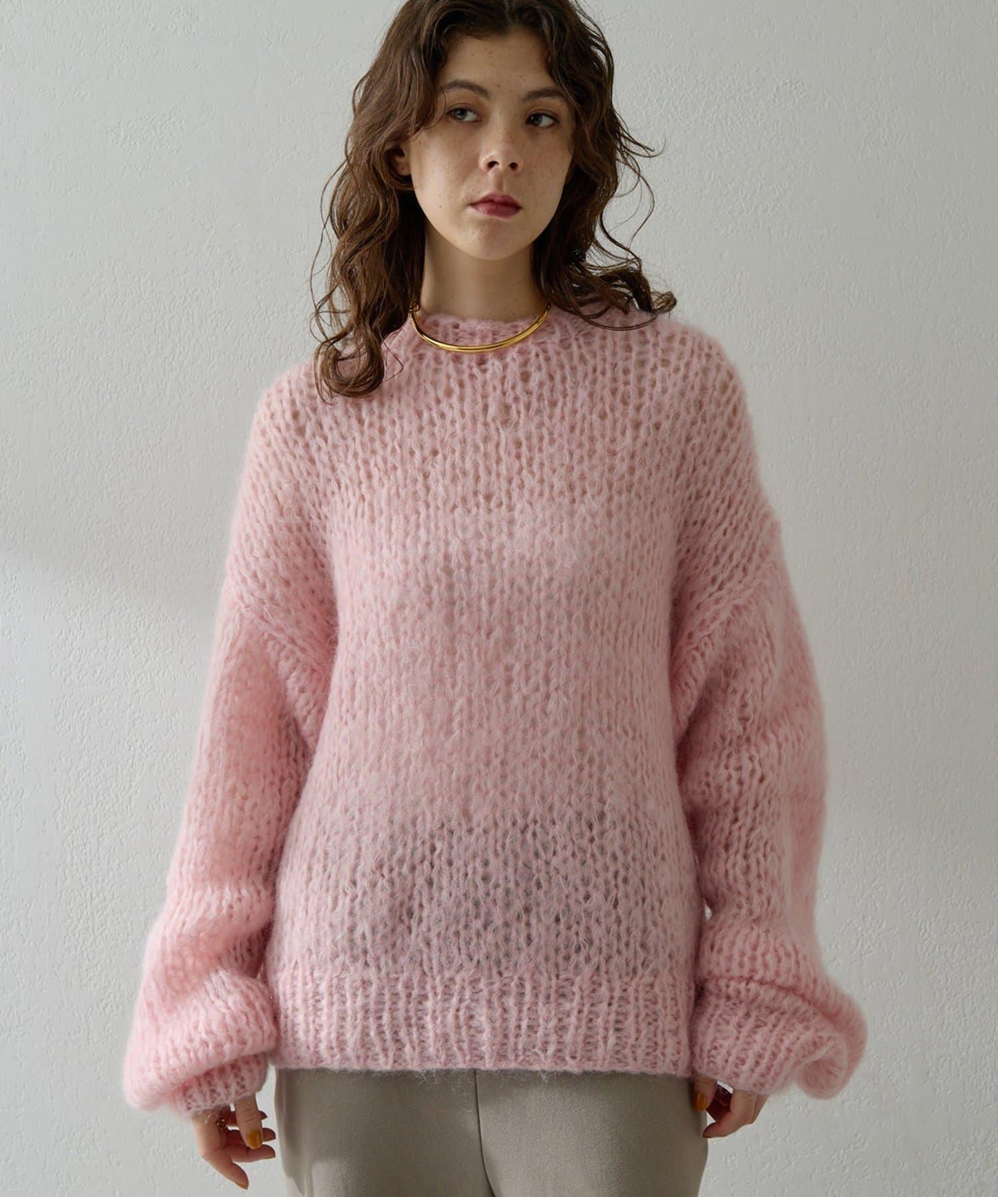 手工針織套頭衫