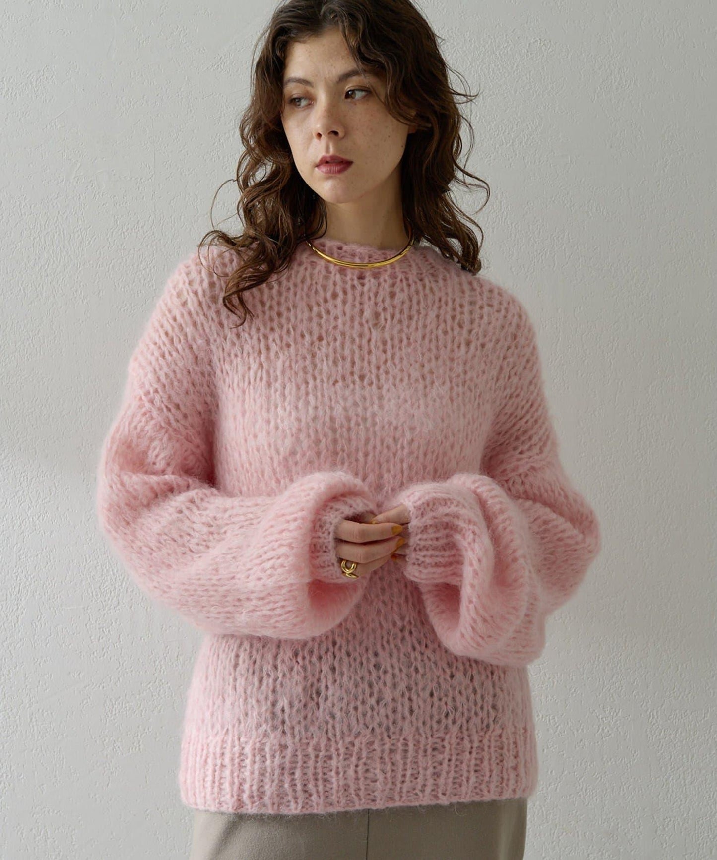 手工針織套頭衫