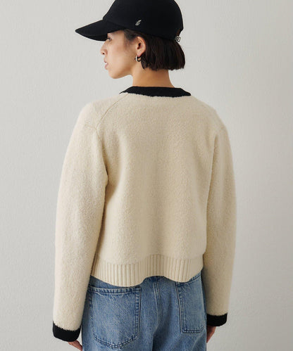 圈圈紗針織夾克