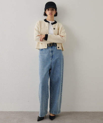 圈圈紗針織夾克