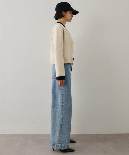 圈圈紗針織夾克