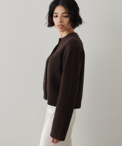 圈圈紗針織夾克