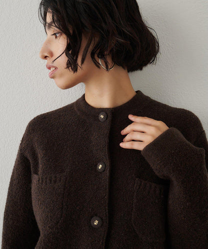 圈圈紗針織夾克