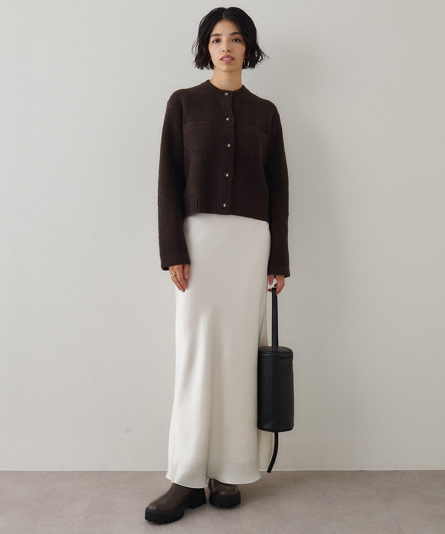 圈圈紗針織夾克