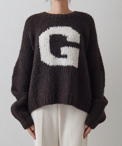 G手工編織套頭衫