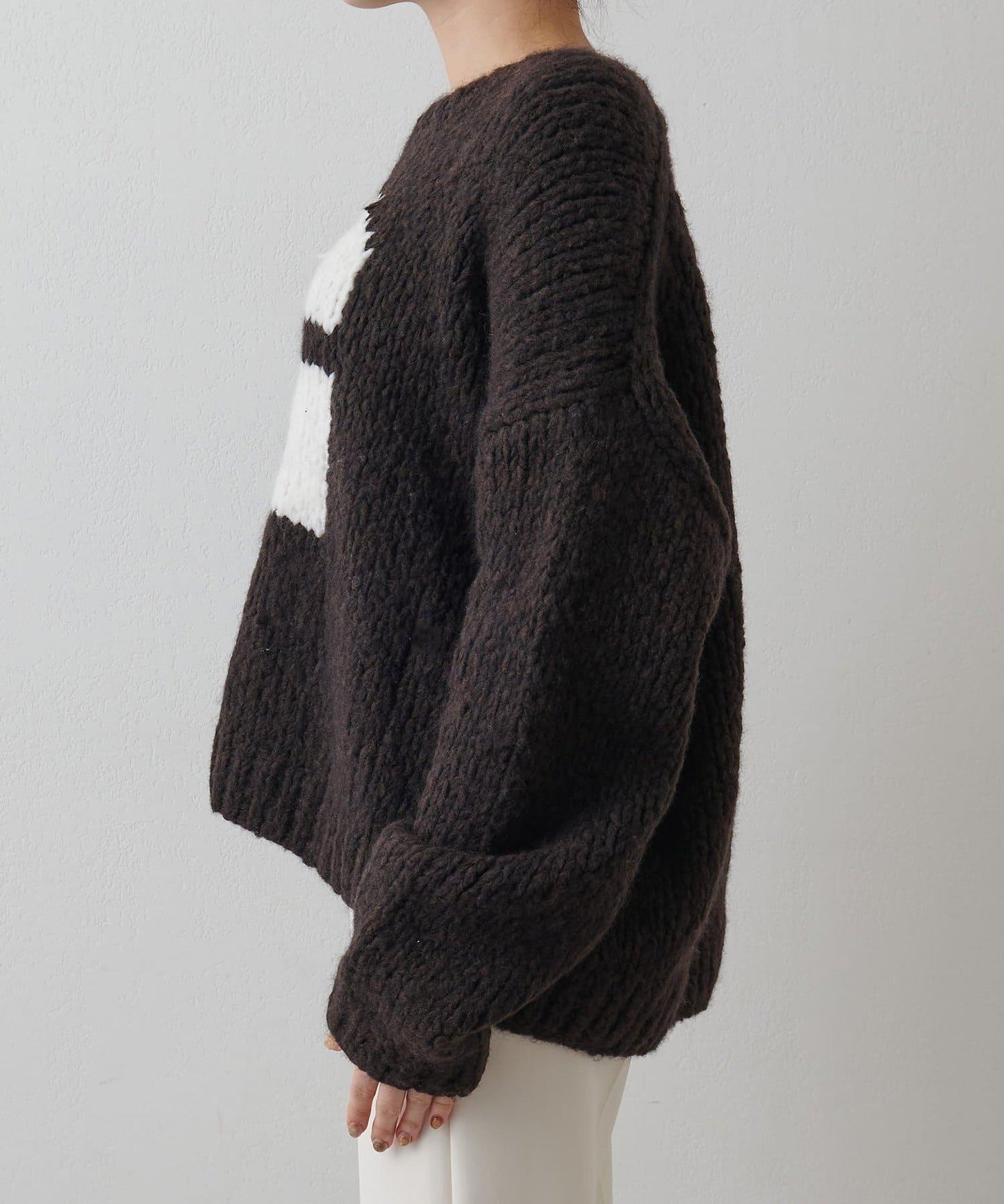 G手工編織套頭衫