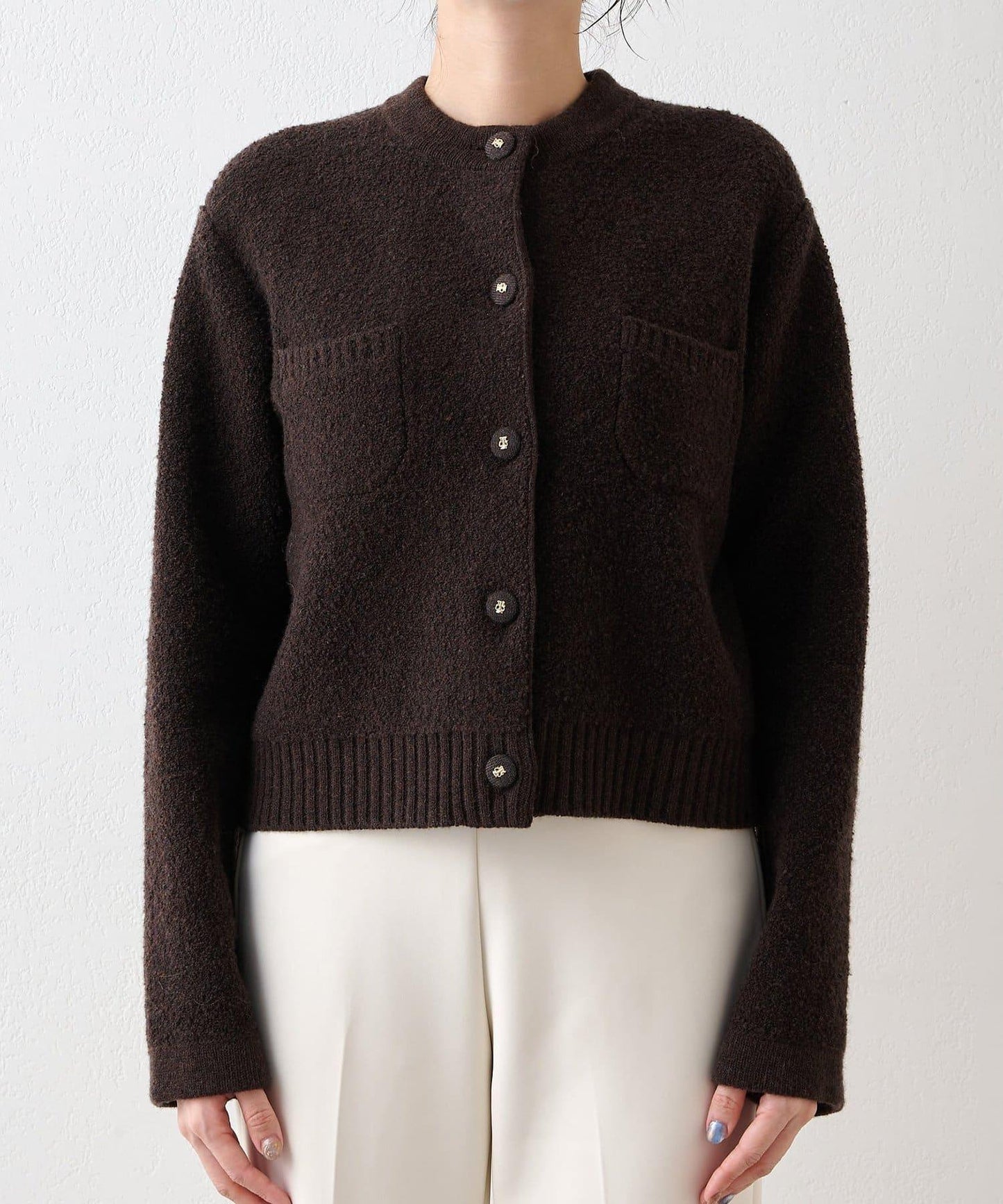 圈圈紗針織夾克