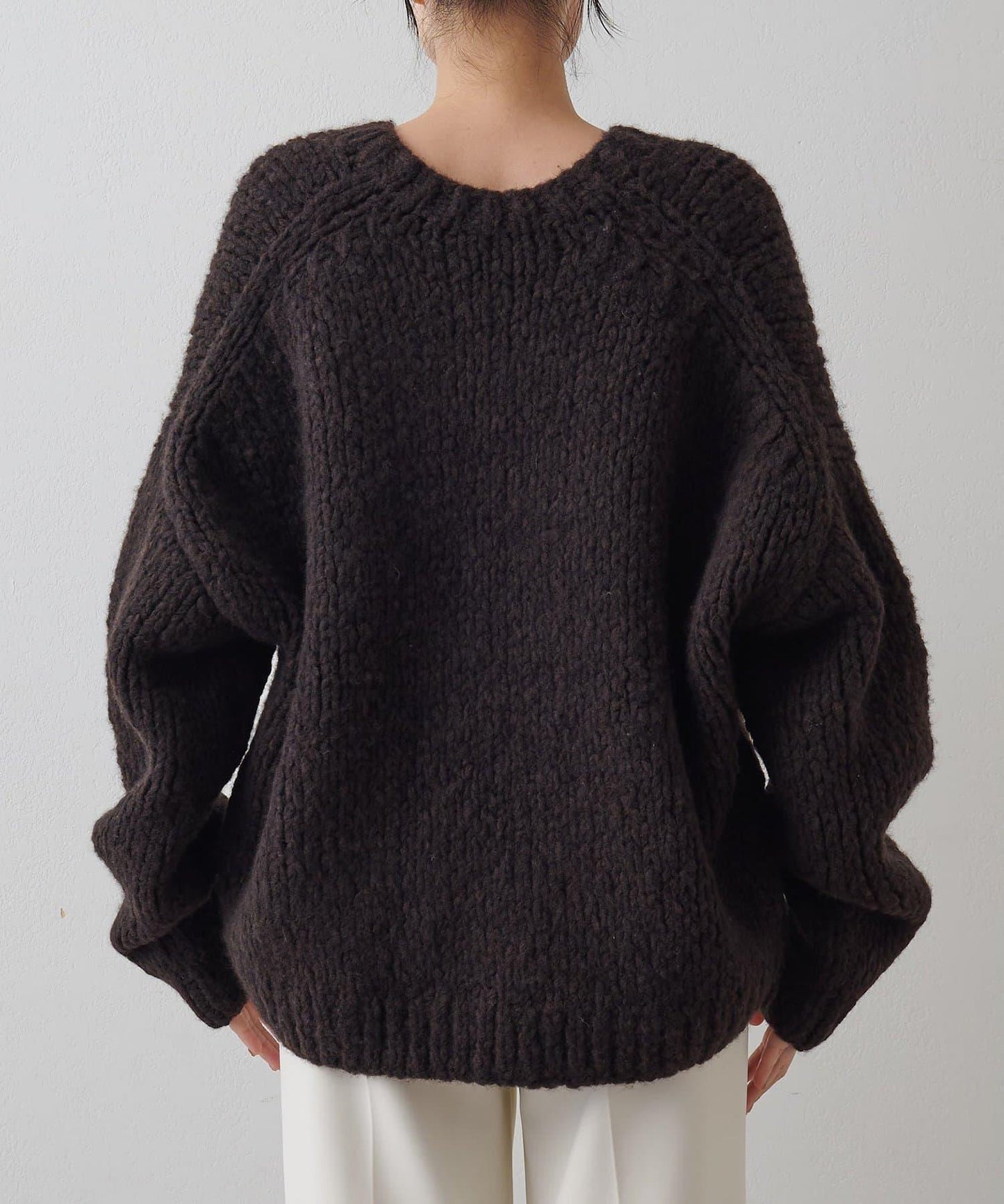 G手工編織套頭衫