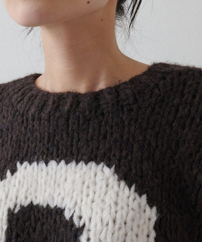 G手工編織套頭衫