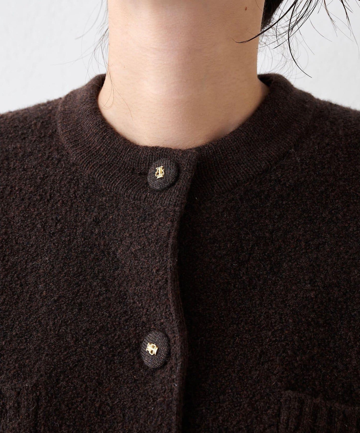 圈圈紗針織夾克