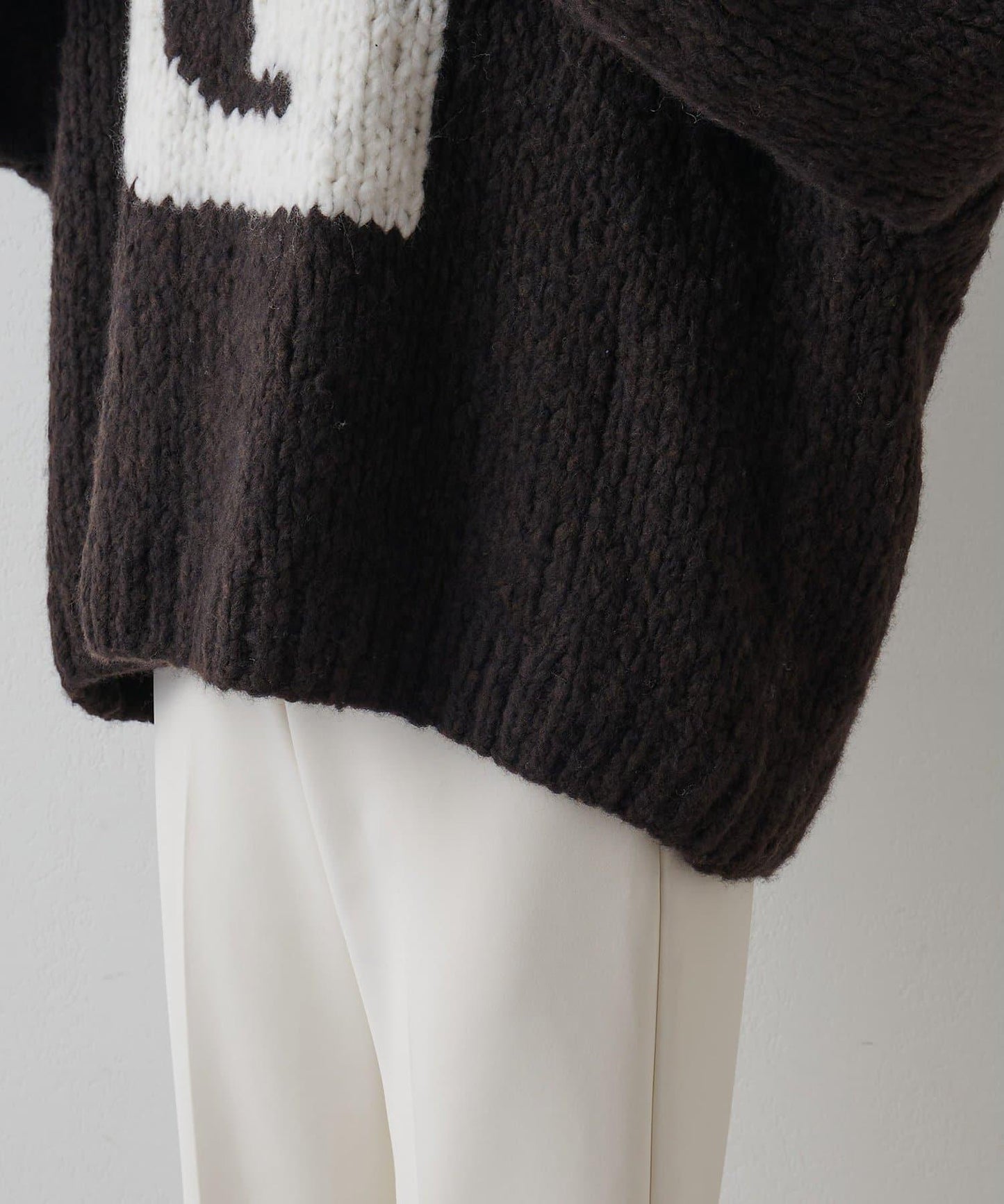 G手工編織套頭衫