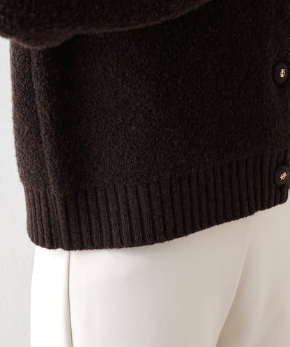 圈圈紗針織夾克