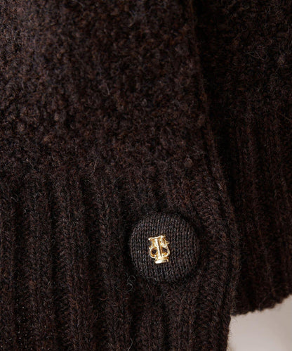 圈圈紗針織夾克