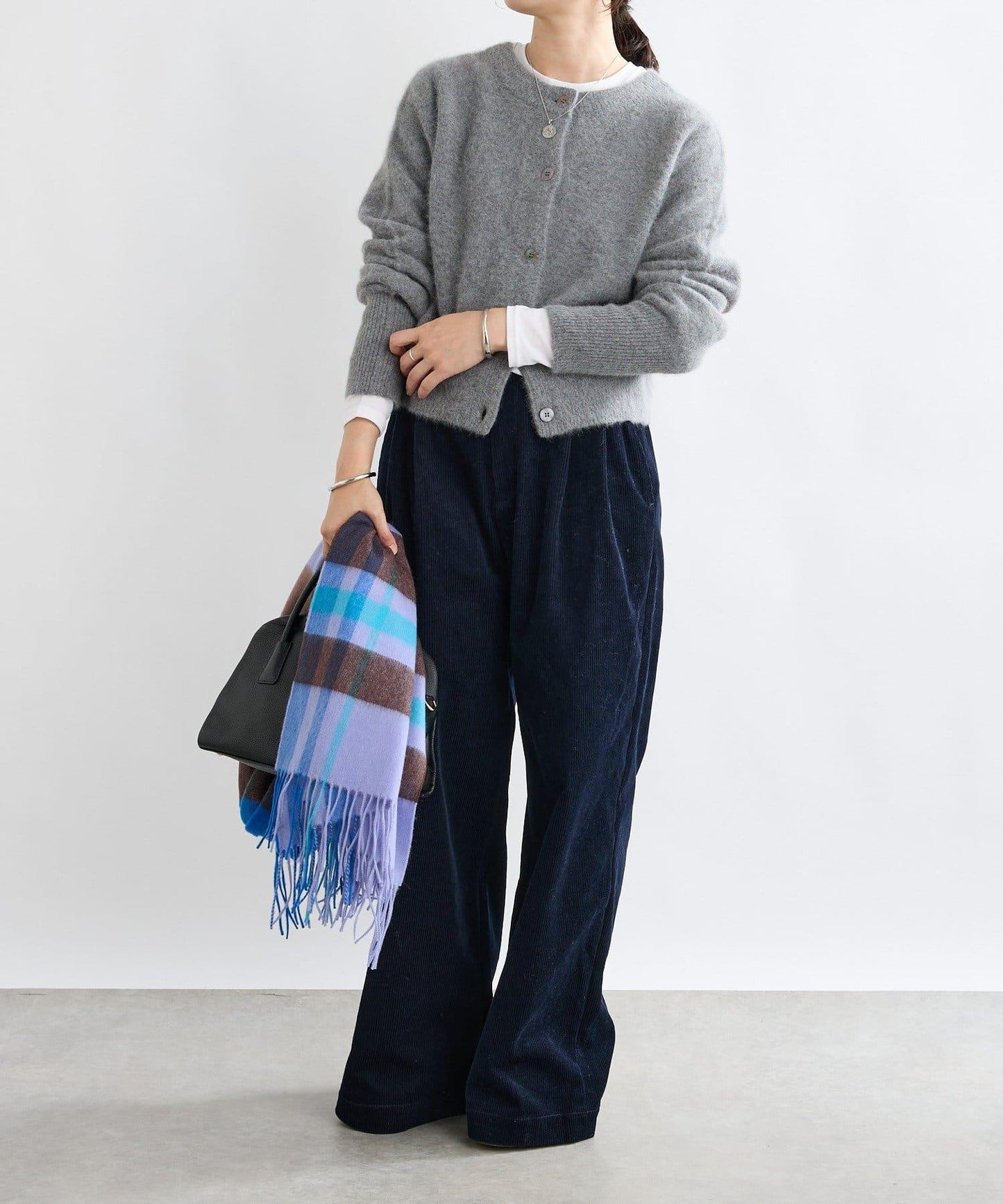 【優質材質】毛絨紗線兩穿開衫/預計11月上旬發貨