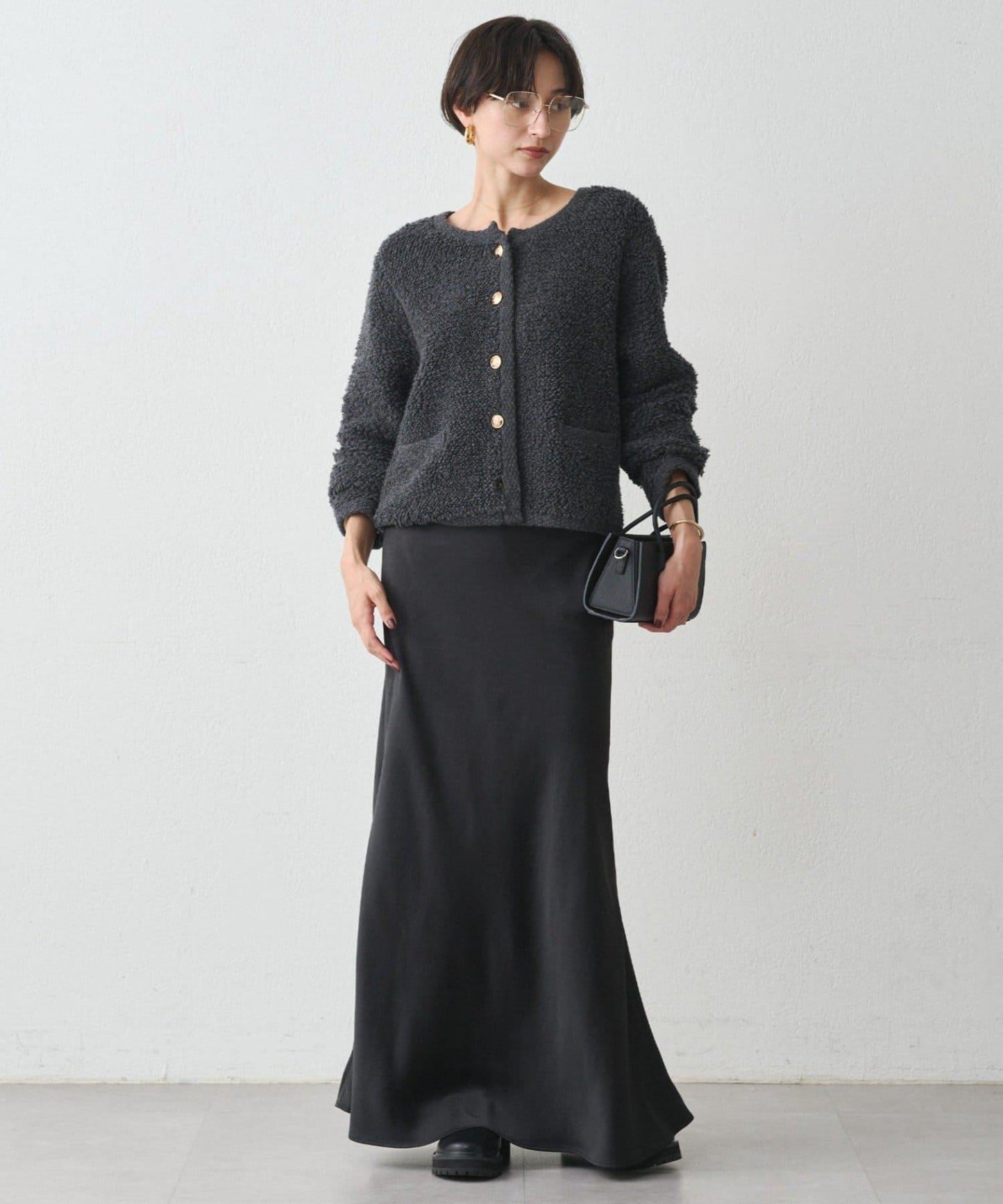 羊毛絨針織開衫