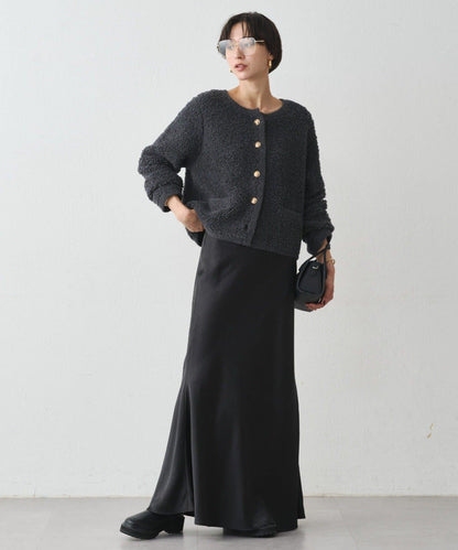 羊毛絨針織開衫