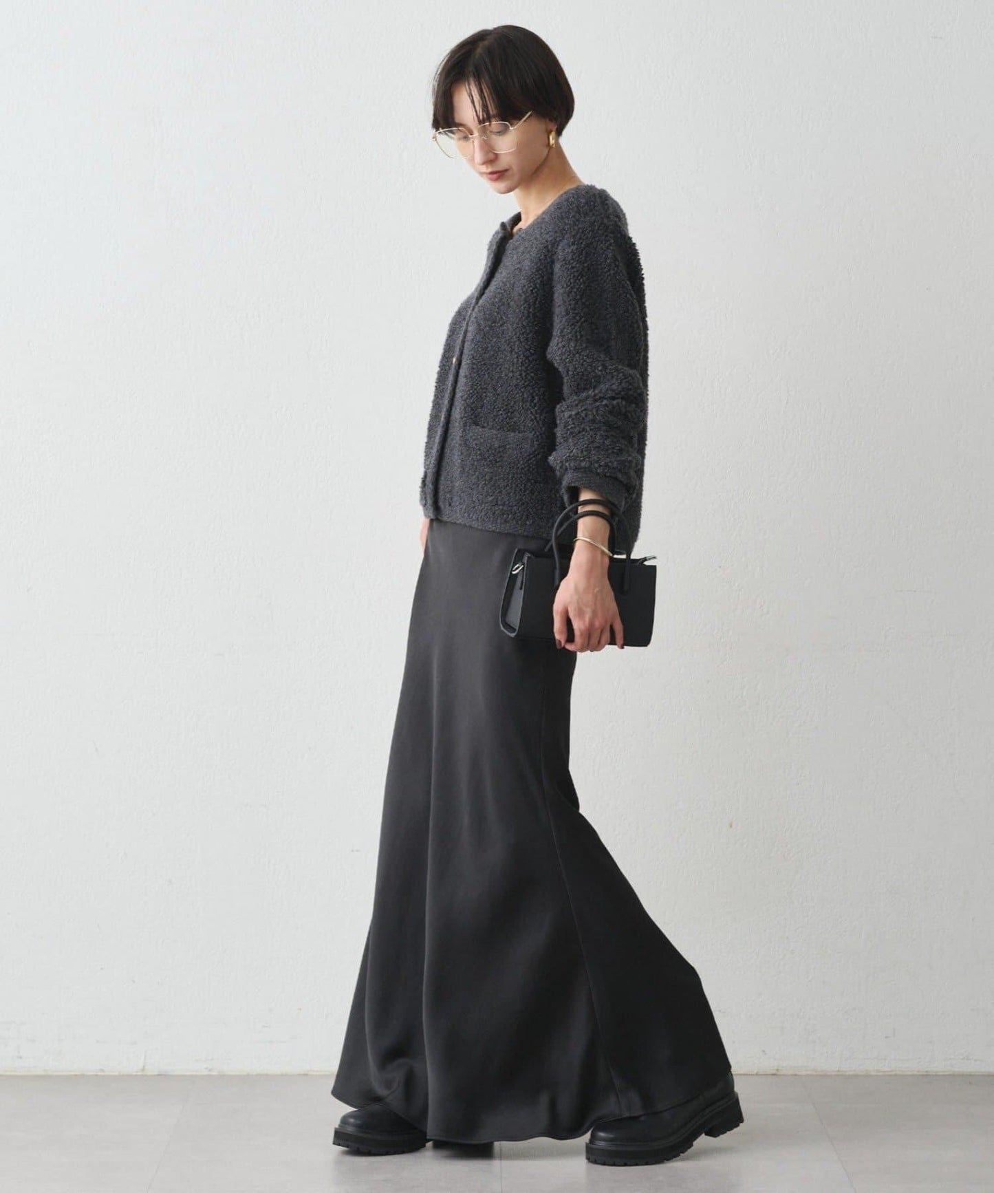 羊毛絨針織開衫