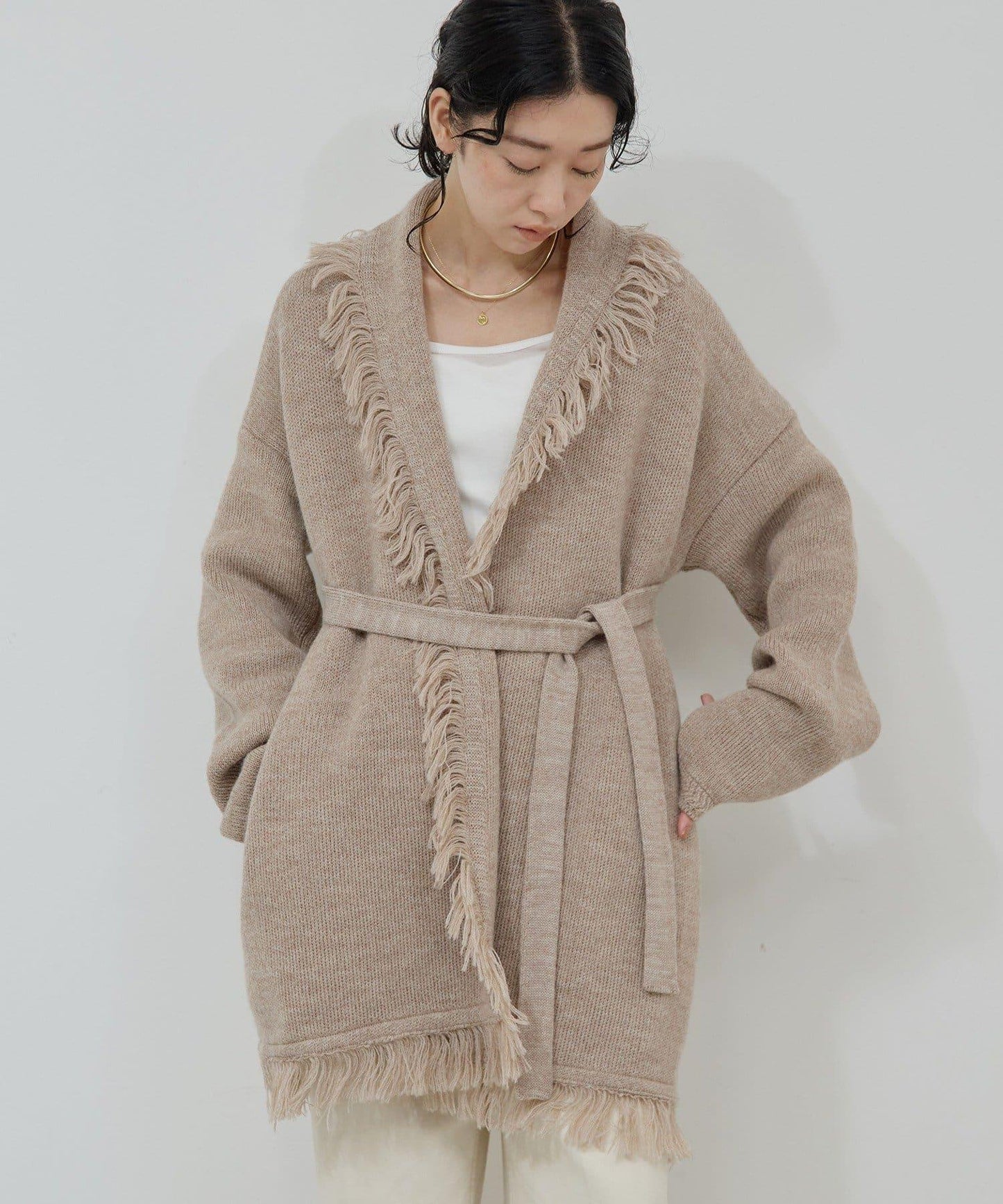 【25週年紀念款】流蘇針織開衫