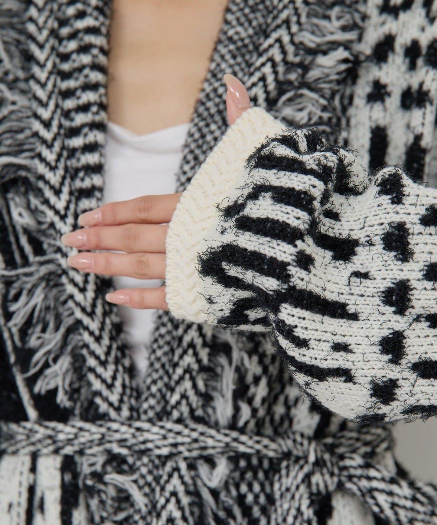 【25週年紀念款】流蘇針織開衫