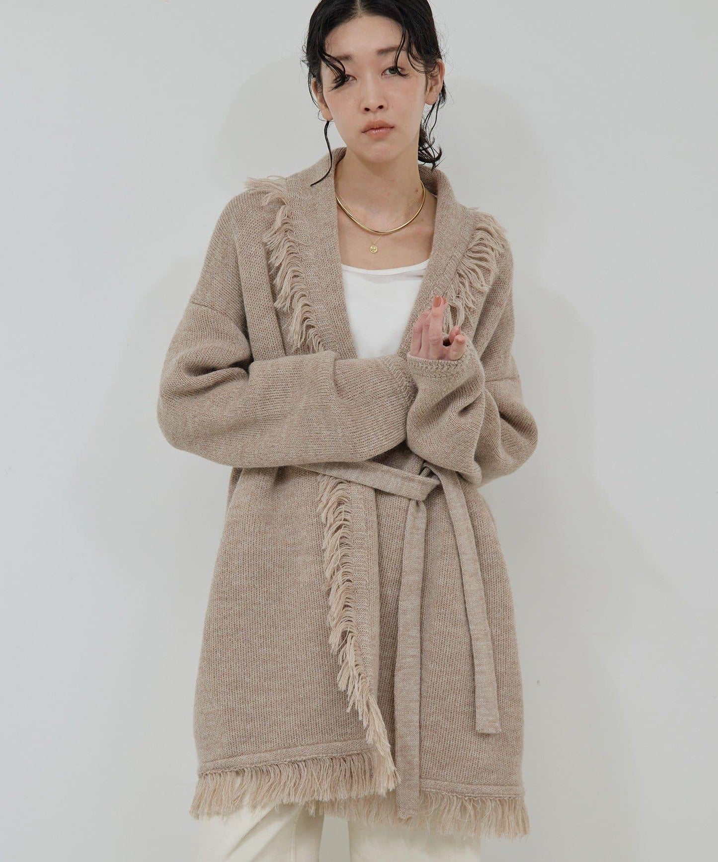 【25週年紀念款】流蘇針織開衫