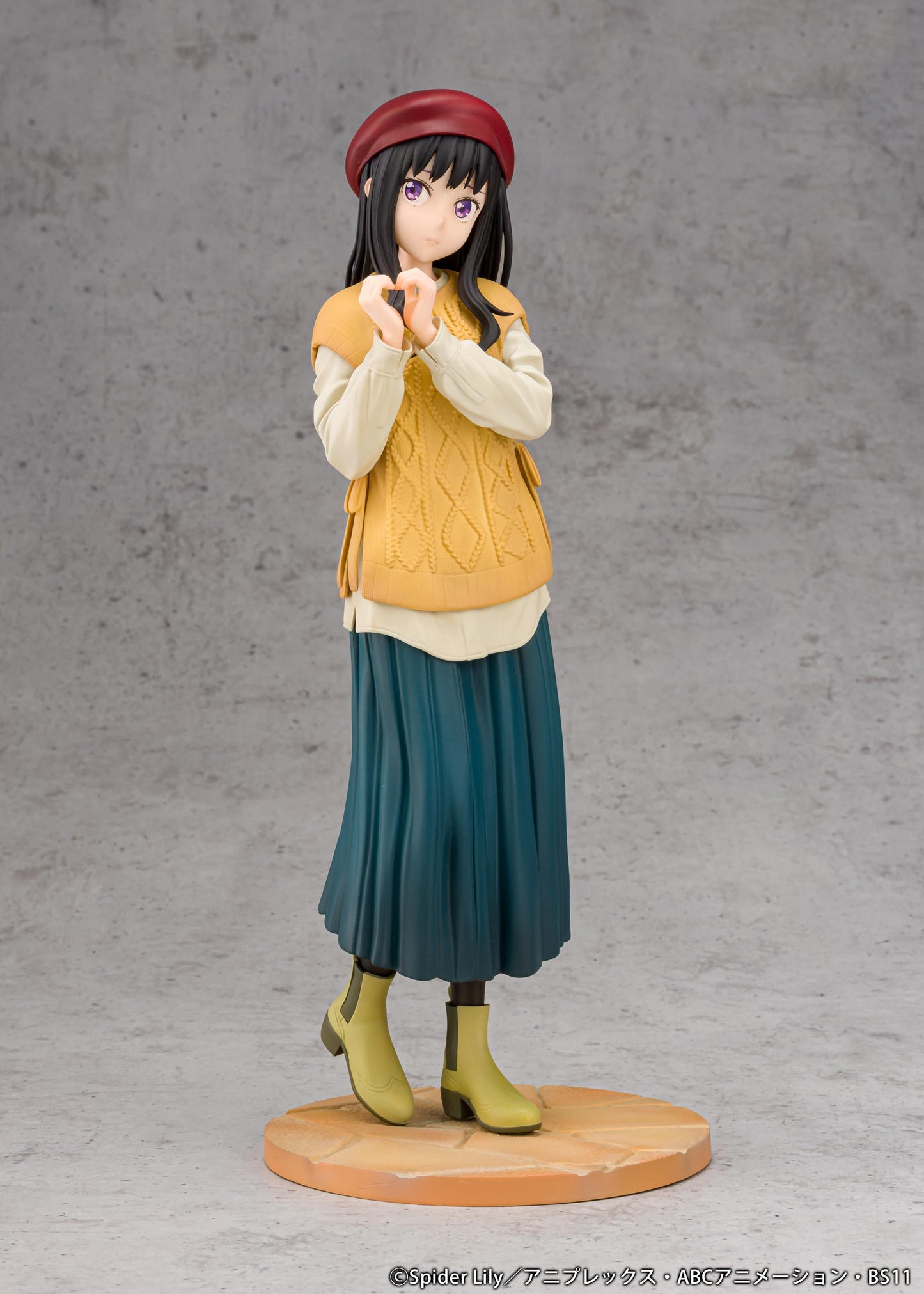 《莉可麗絲》 1/7比例手辦 井之上瀧奈 冬季服裝版