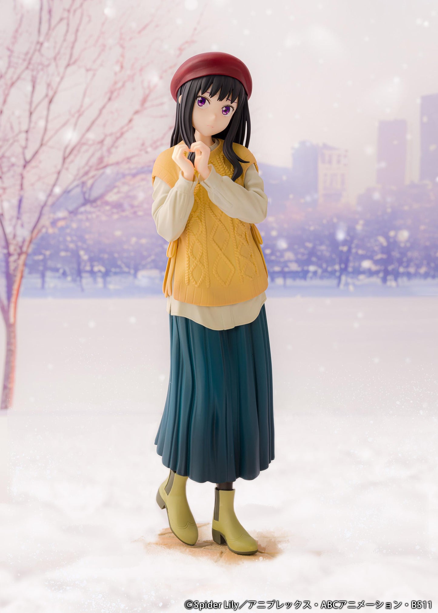 《莉可麗絲》 1/7比例手辦 井之上瀧奈 冬季服裝版