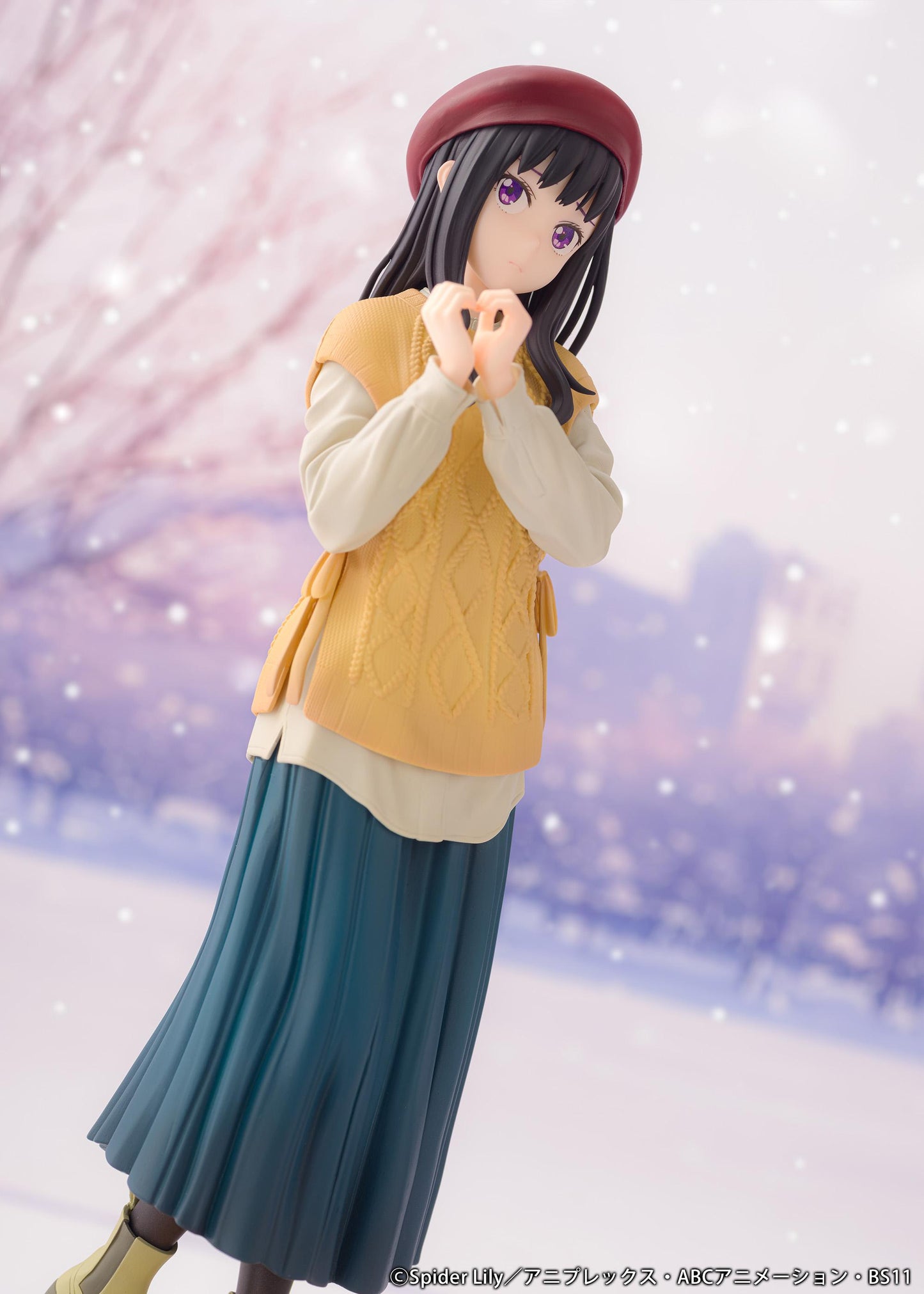 《莉可麗絲》 1/7比例手辦 井之上瀧奈 冬季服裝版